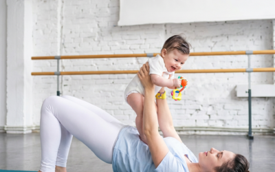 How to safely start working out again after having a baby